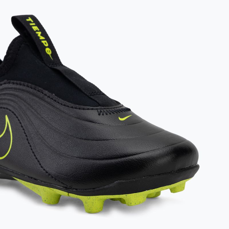Scarpe da calcio junior Nike Tiempo Maestro Flex Jr FG/MG PS black/volt/black 7