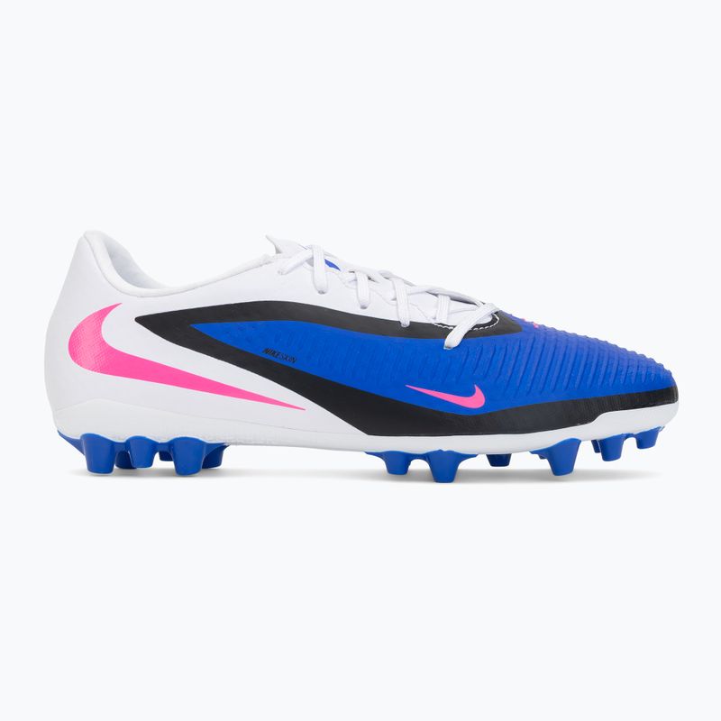 Scarpe da calcio uomo Nike Phantom 6 Low Academy AG racer blue/white/pink blast 2