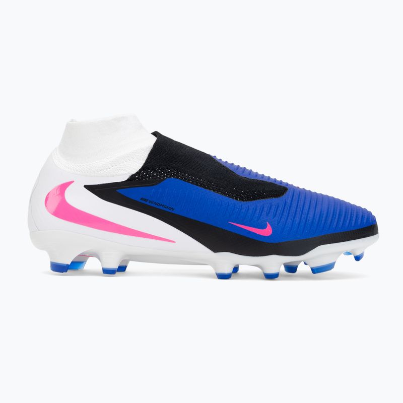 Scarpe da calcio uomo Nike Phantom 6 High Pro FG racer blue/white/pink blast 2