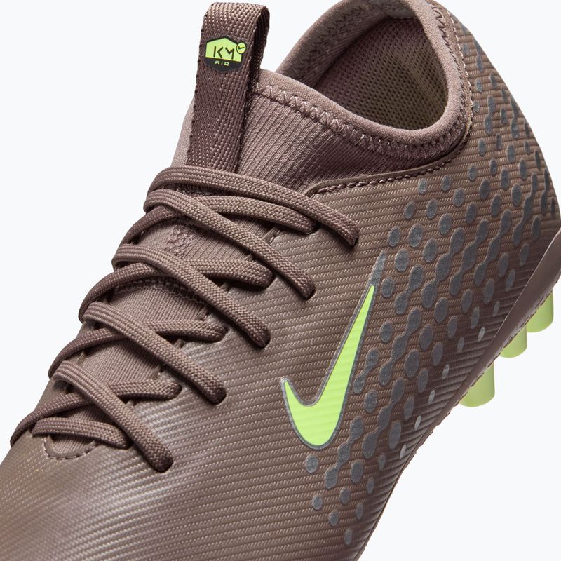 Scarpe da calcio junior Nike Zoom Vapor 16 Academy Kylian Mbappe Jr AG plum eclipse/metallic silver 4