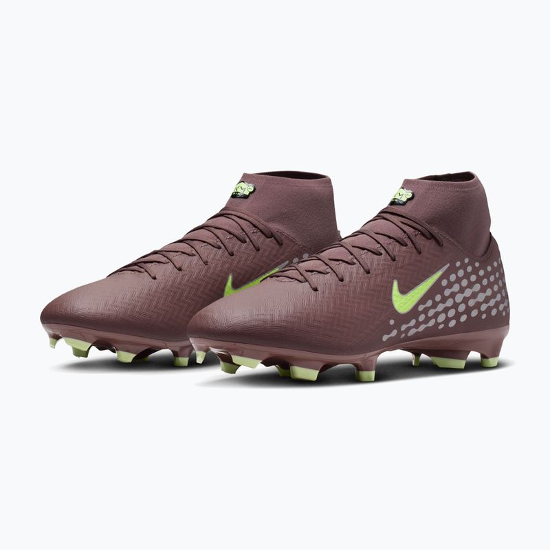 Scarpe da calcio uomo Nike Mercurial Superfly 10 Academy Kylian Mbappe FG/MG plum eclipse/metallic silver 3