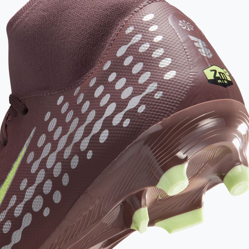 Scarpe da calcio uomo Nike Mercurial Superfly 10 Academy Kylian Mbappe FG/MG plum eclipse/metallic silver 6