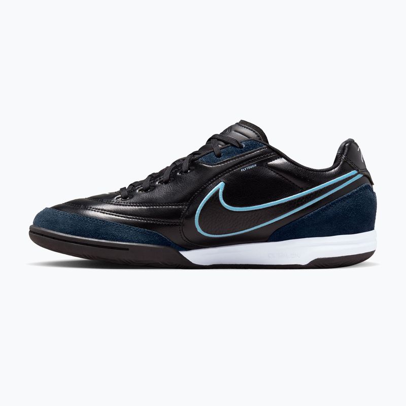 Scarpe da calcio uomo Nike Streetgato black/ice blue/obsidian 2