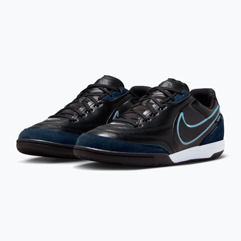 Scarpe da calcio uomo Nike Streetgato black/ice blue/obsidian 3