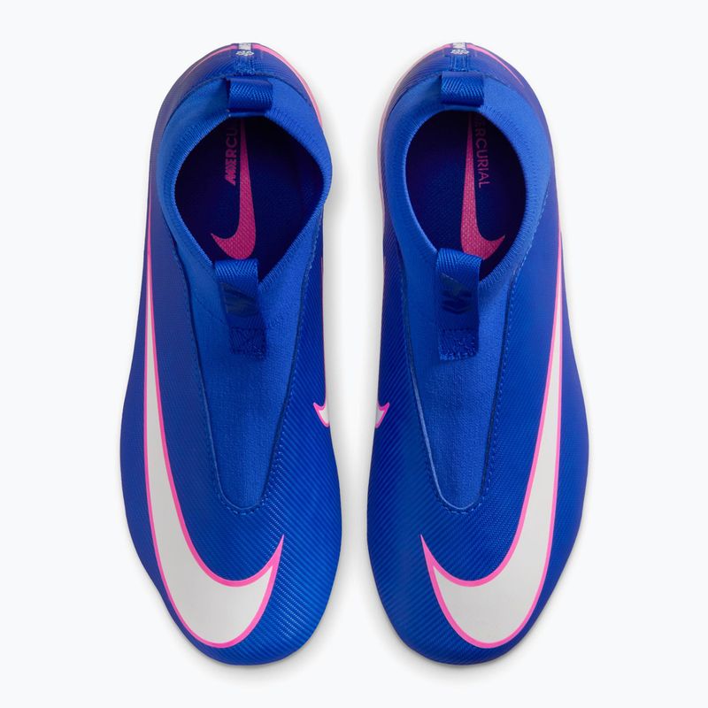 Scarpe da calcio junior Nike Mercurial Superfly 10 Academy FG/MG racer blue/white 8