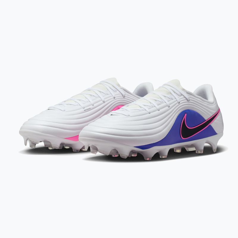 Scarpe da calcio uomo Nike Tiempo Maestro Academy FG/MG white/racer blue/pink blast/black 10