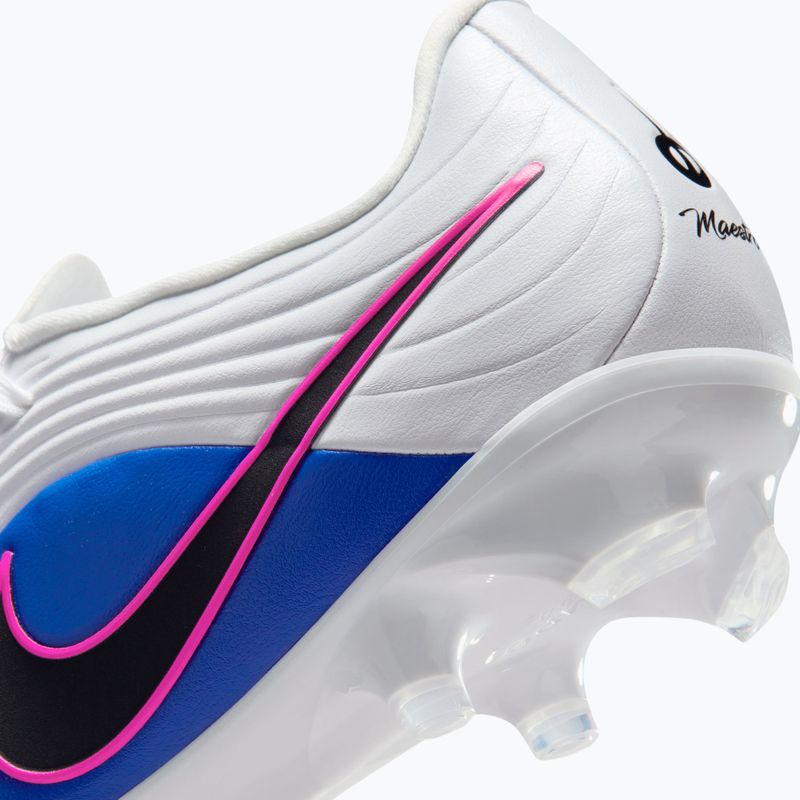 Scarpe da calcio uomo Nike Tiempo Maestro Academy FG/MG white/racer blue/pink blast/black 15
