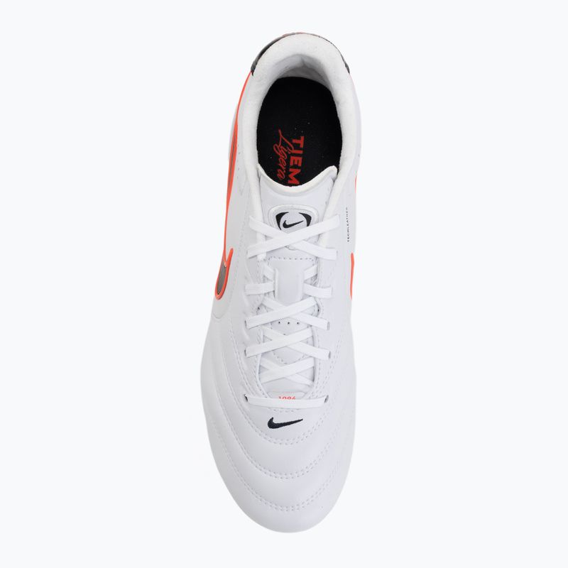 Scarpe da calcio uomo Nike Tiempo Ligera Pro FG white/bright crimson/black 5