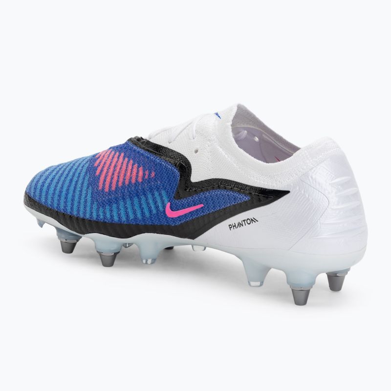 Scarpe da calcio uomo Nike Phantom 6 Low Elite SG-Pro racer blue/white/pink blast 3