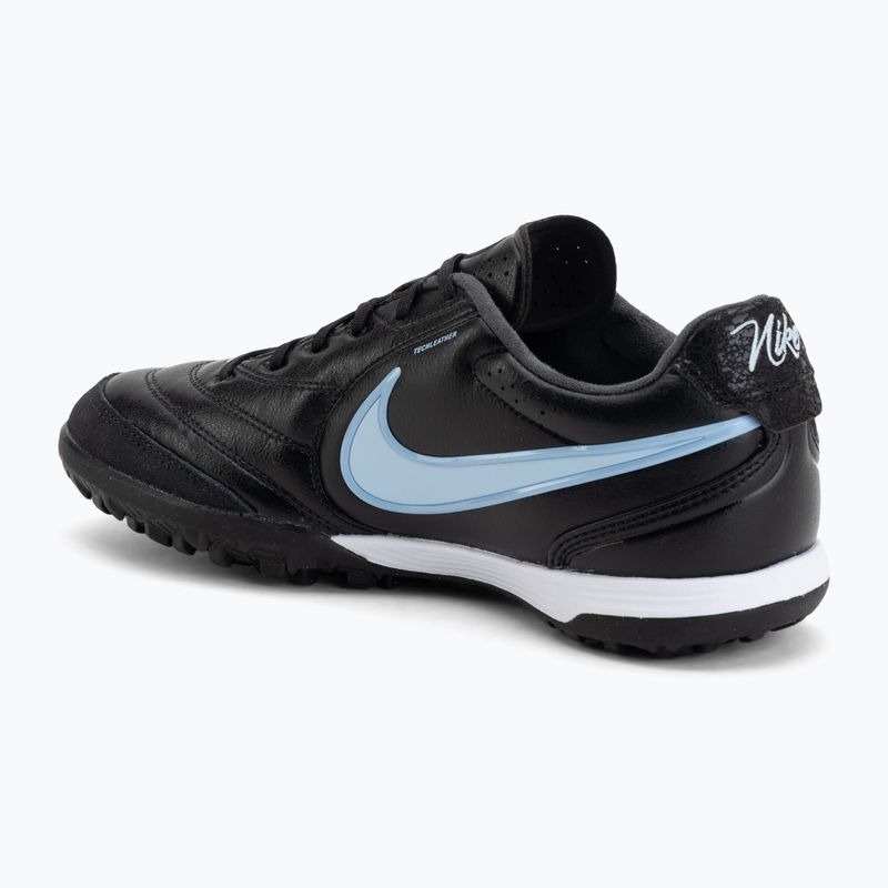 Scarpe da calcio uomo Nike Tiempo Ligera Pro TF black/ice blue/obsidian 3