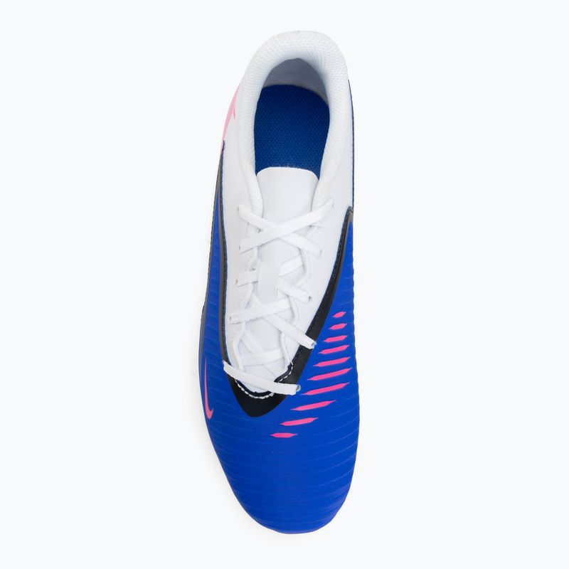 Scarpe da calcio uomo Nike Phantom 6 Low Club FG/MG racer blue/white/pink blast 5