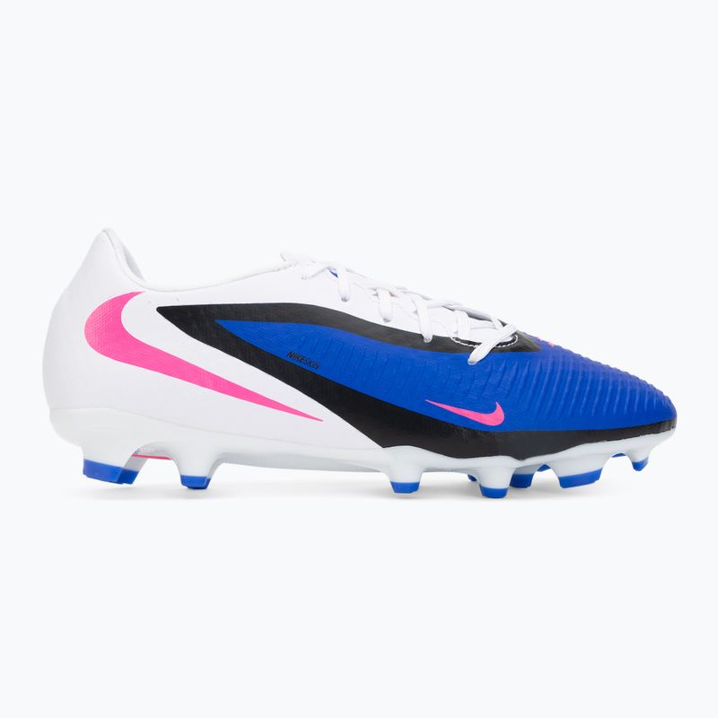 Scarpe da calcio uomo Nike Phantom 6 Low Academy FG/MG racer blue/white/pink blast 2
