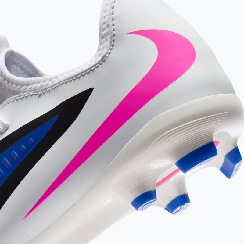 Scarpe da calcio junior Nike Phantom 6 Low Academy FG/MG Jr racer blue/white/pink blast 11
