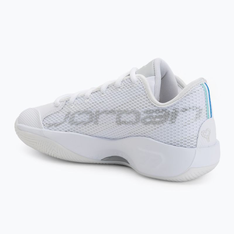 Scarpe da basket uomo Nike Jordan Luka 77 white/metallic silver/photon dust 3