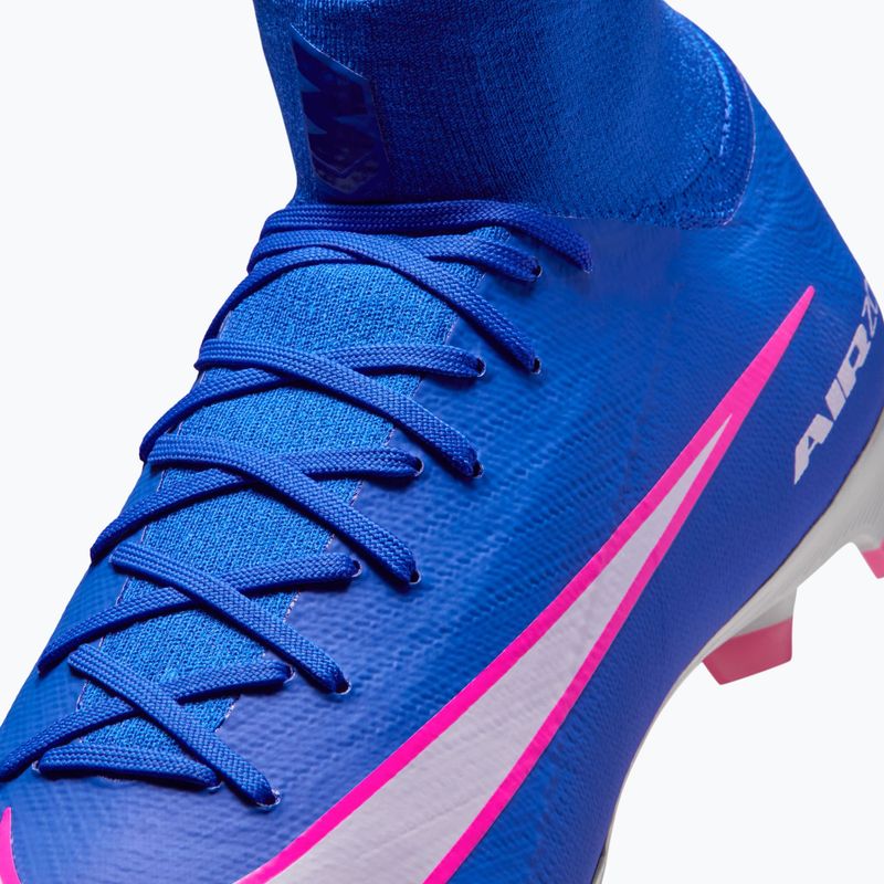 Scarpe da calcio uomo Nike Mercurial Superfly 10 Pro FG race blue/white 8