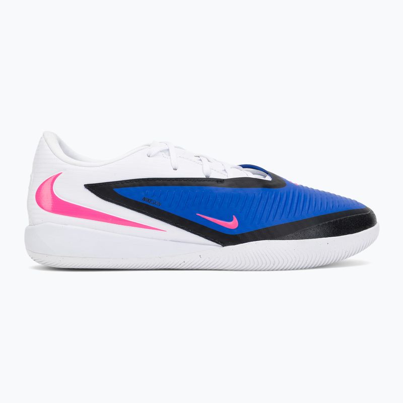 Scarpe da calcio uomo Nike Phantom 6 Low Academy IC racer blue/white/pink blast 2