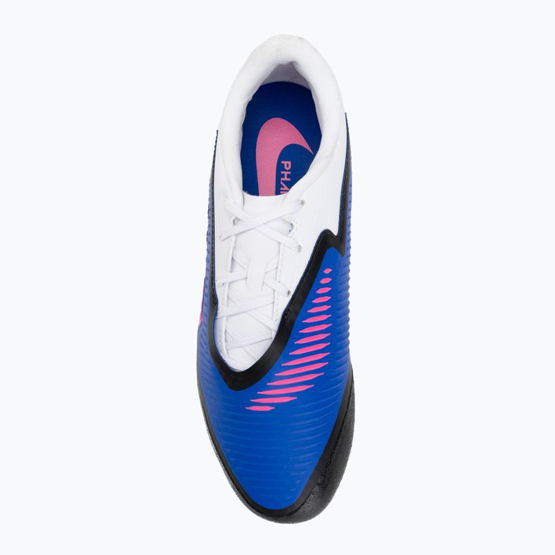 Scarpe da calcio uomo Nike Phantom 6 Low Academy IC racer blue/white/pink blast 5