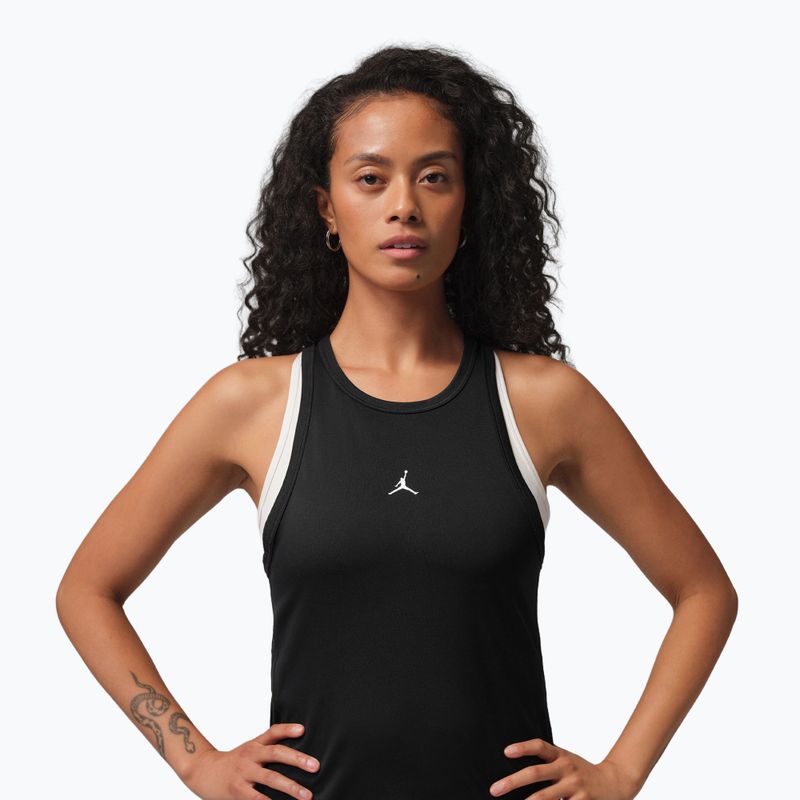 Maglietta da donna Jordan Sport Essentials Dri-Fit Sleeveless Top nero/bianco 4
