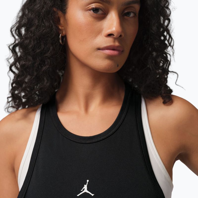 Maglietta da donna Jordan Sport Essentials Dri-Fit Sleeveless Top nero/bianco 5
