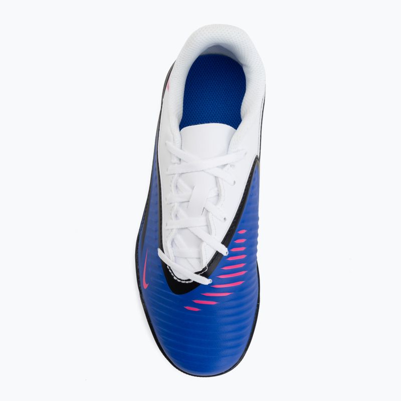 Scarpe da calcio junior Nike Jr. Phantom 6 Low Club TF racer blue/white/pink blast 5