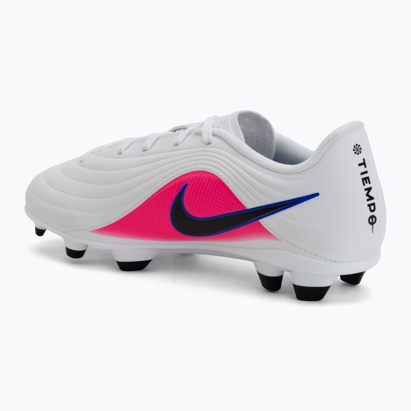Scarpe da calcio junior Nike Tiempo Maestro Club Jr FG/MG white/racer blue/pink blast/black 3