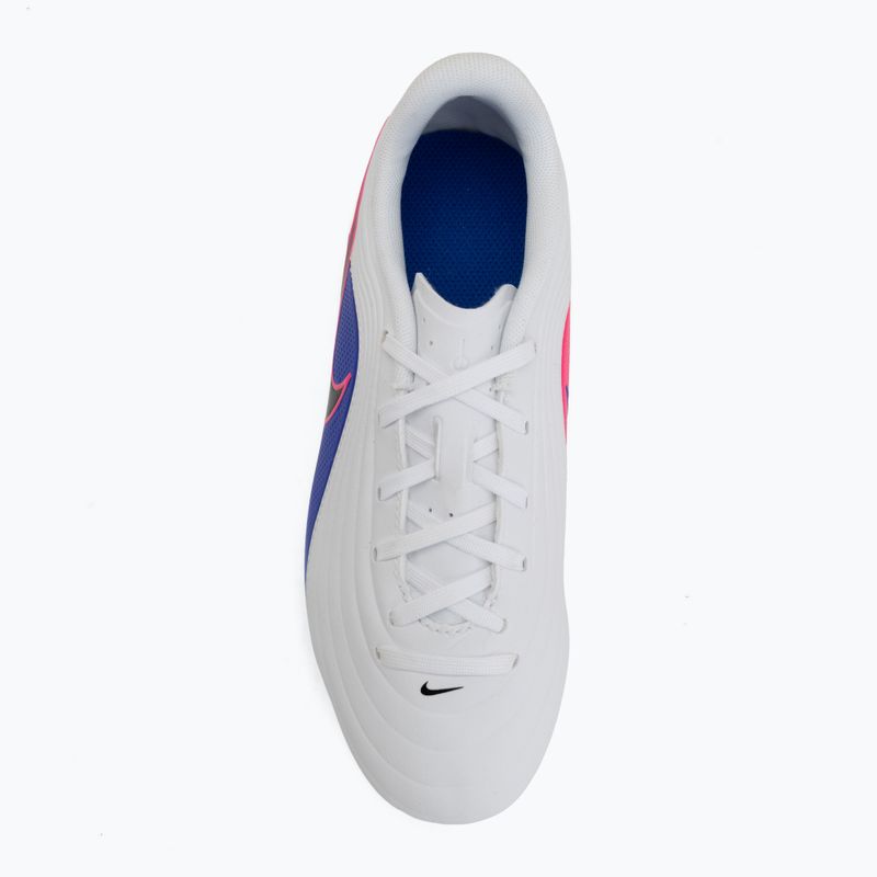 Scarpe da calcio junior Nike Tiempo Maestro Club Jr FG/MG white/racer blue/pink blast/black 5