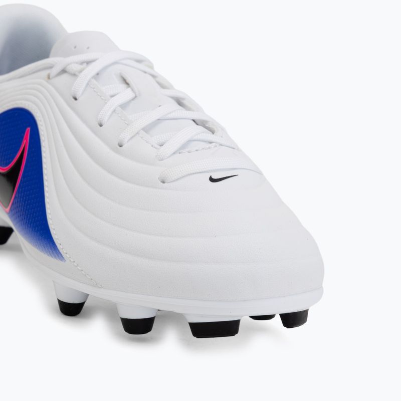 Scarpe da calcio junior Nike Tiempo Maestro Club Jr FG/MG white/racer blue/pink blast/black 7