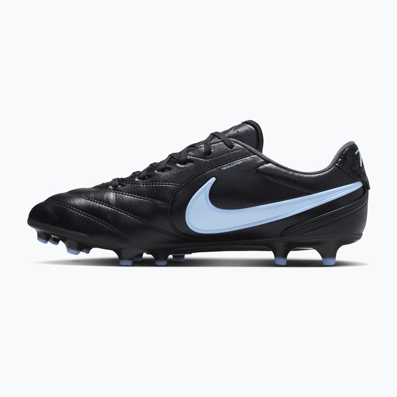 Scarpe da calcio uomo Nike Tiempo Ligera Pro FG black/ice blue/obsidian 9