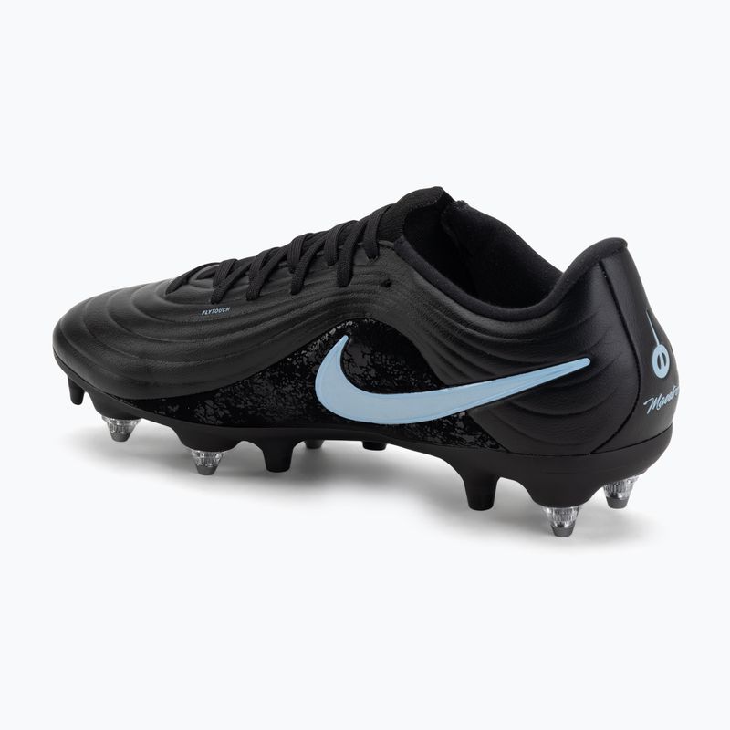Scarpe da calcio uomo Nike Tiempo Maestro Acad SG-Pro AC black/ice blue 3