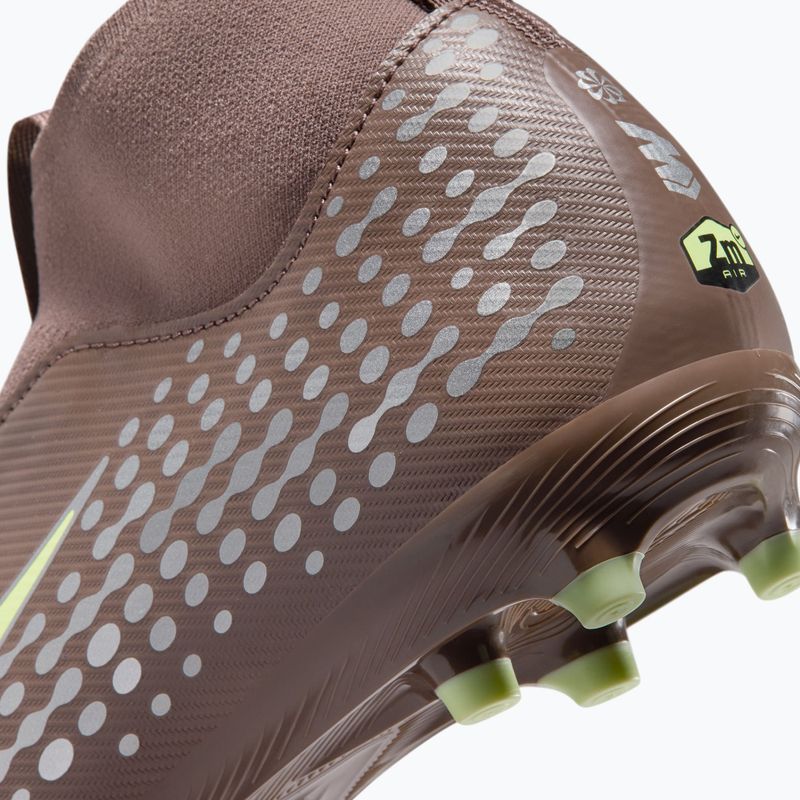 Scarpe da calcio junior Nike Mercurial Superfly 10 Academy "Kylian Mbappé" Jr FG plum eclipse/metallic silver 8