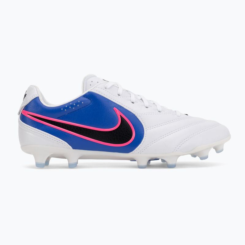 Scarpe da calcio uomo Nike Tiempo Ligera Pro FG white/racer blue/pink blast/black 2
