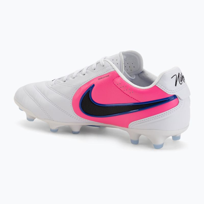 Scarpe da calcio uomo Nike Tiempo Ligera Pro FG white/racer blue/pink blast/black 3