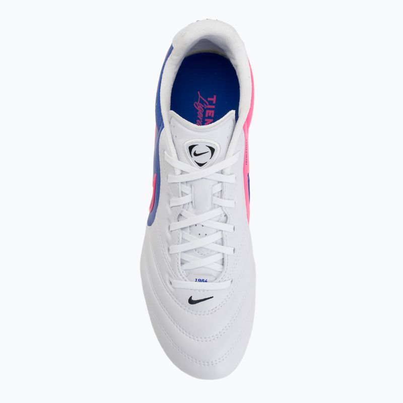 Scarpe da calcio uomo Nike Tiempo Ligera Pro FG white/racer blue/pink blast/black 5