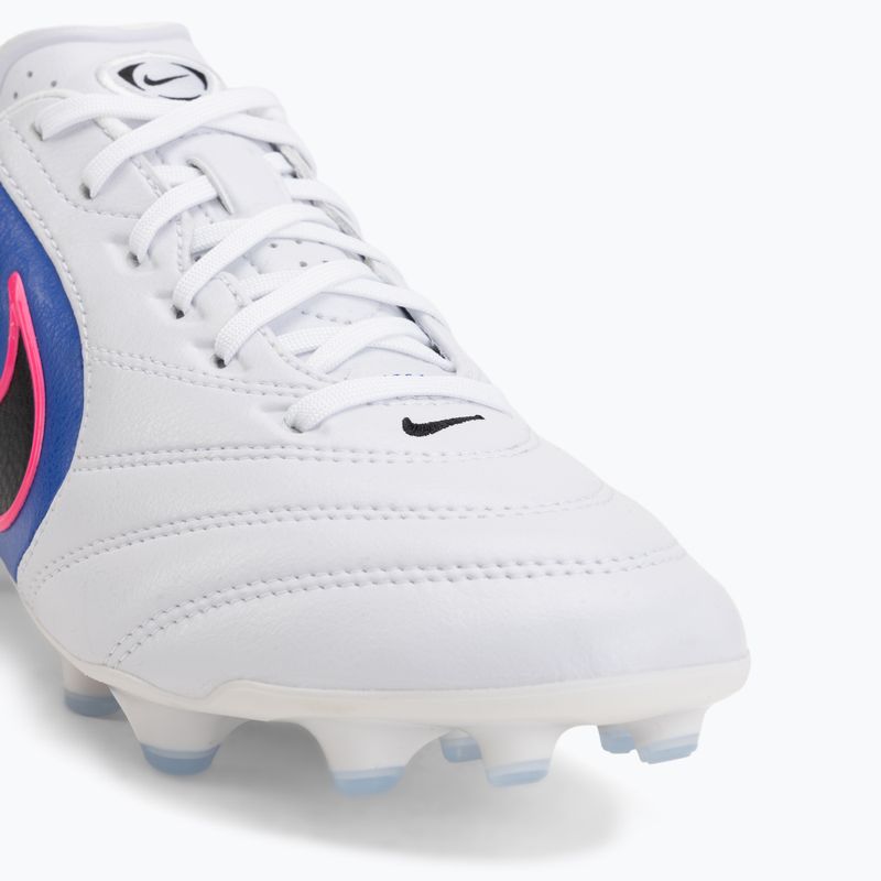 Scarpe da calcio uomo Nike Tiempo Ligera Pro FG white/racer blue/pink blast/black 7