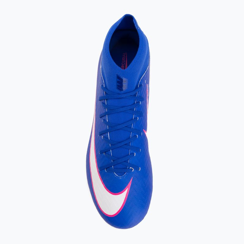 Scarpe da calcio uomo Nike Mercurial Superfly 10 Academy AG racer blue/white 5