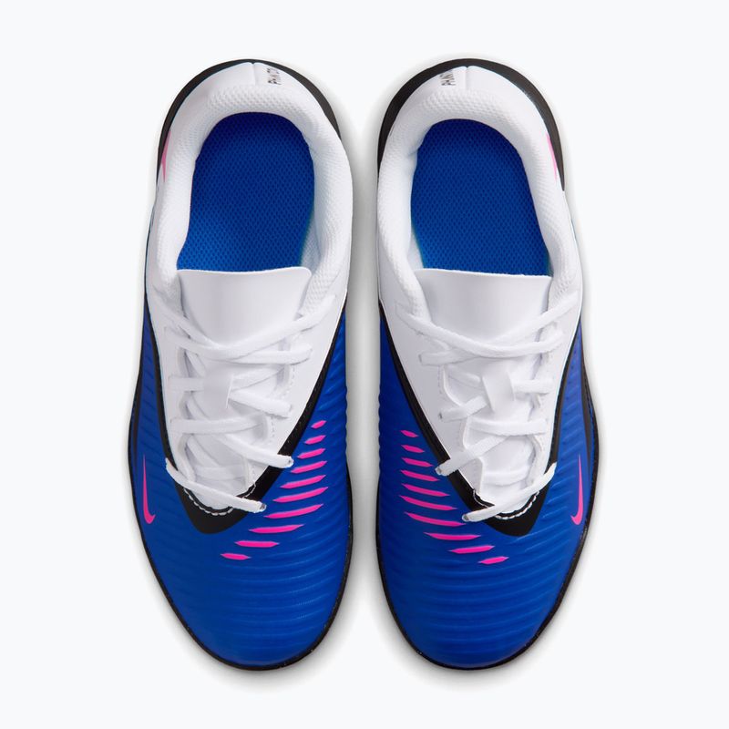 Scarpe da calcio junior Nike Jr. Phantom 6 Low Club TF racer blue/white/pink blast 6
