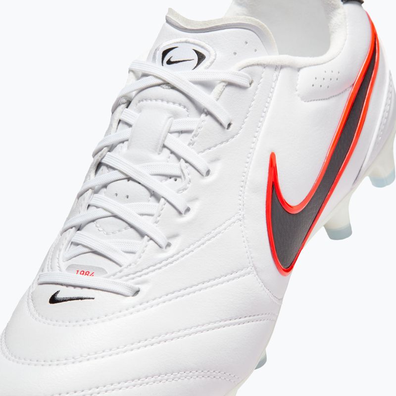Scarpe da calcio uomo Nike Tiempo Ligera Pro FG white/bright crimson/black 8