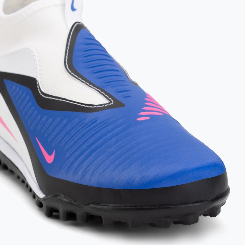 Scarpe da calcio junior Nike Phantom 6 High Academy TF racer blue/white/pink blast 7