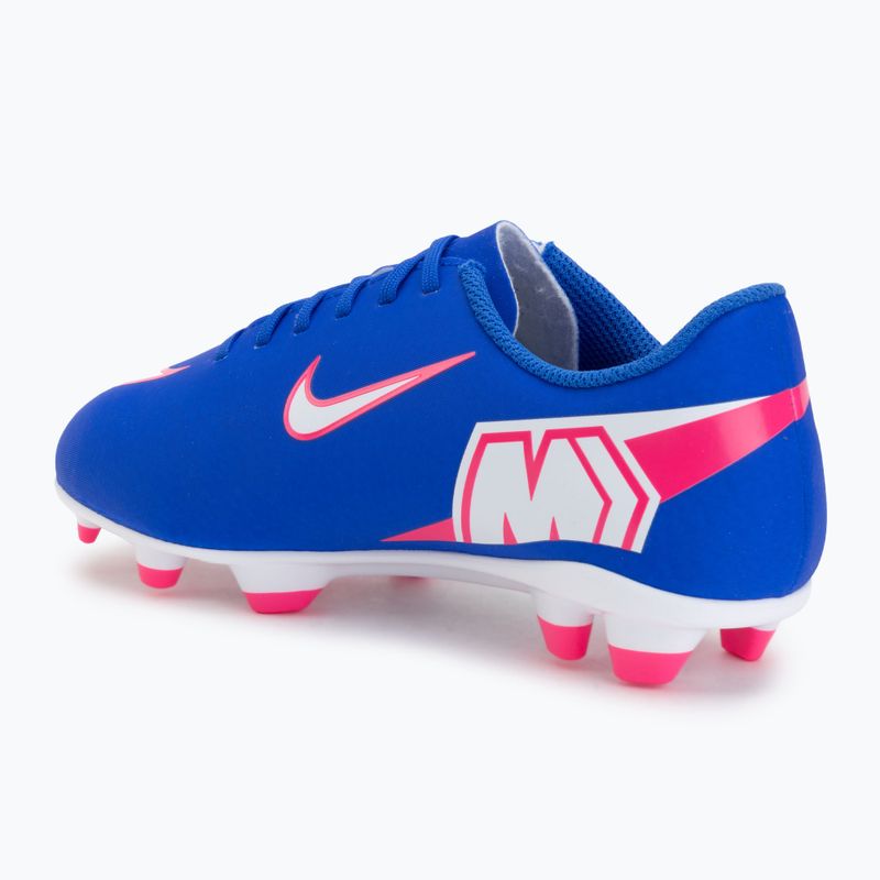 Scarpe da calcio per bambini Nike Mercurial Vapor 16 Club FG/MG racer blue/white 3