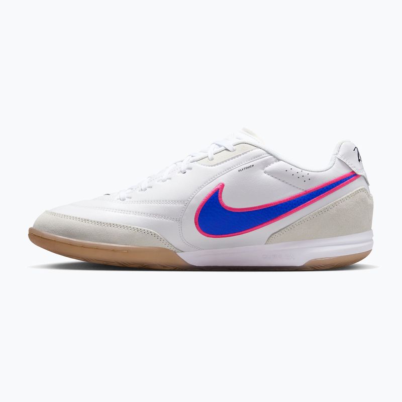 Scarpe da calcio uomo Nike Streetgato white/pink blast/racer blue 2