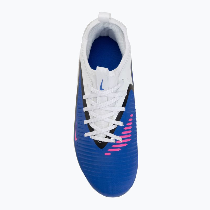 Scarpe da calcio junior Nike Phantom 6 Low Academy FG/MG Jr racer blue/white/pink blast 5