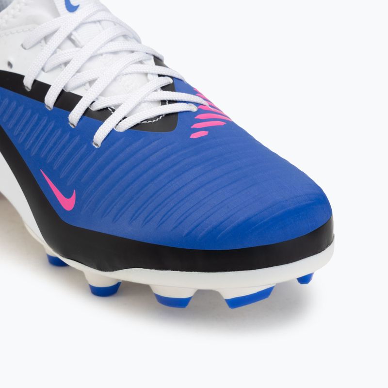 Scarpe da calcio junior Nike Phantom 6 Low Academy FG/MG Jr racer blue/white/pink blast 7