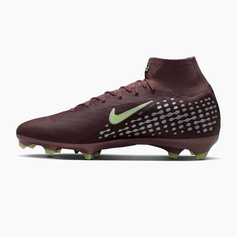 Scarpe da calcio uomo Nike Zoom Superfly 10 Pro Kylian Mbappe FG plum eclipse/metallic silver 2