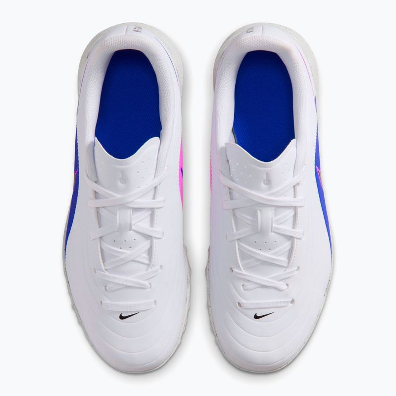 Scarpe da calcio per bambini Nike Tiempo Maestro Club Jr TF white/racer blue/pink blast/black 13