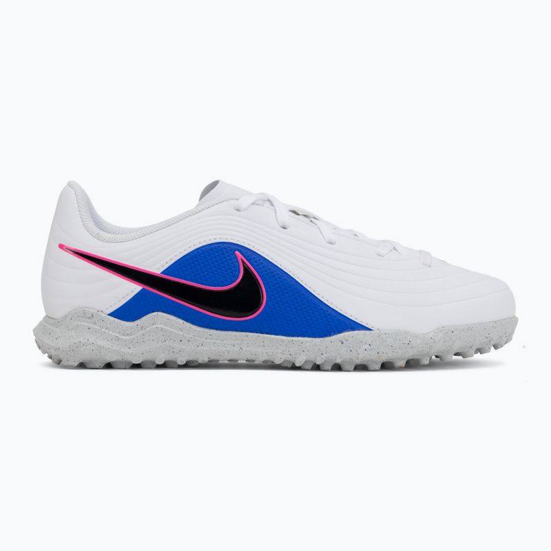 Scarpe da calcio per bambini Nike Tiempo Maestro Club Jr TF white/racer blue/pink blast/black 2