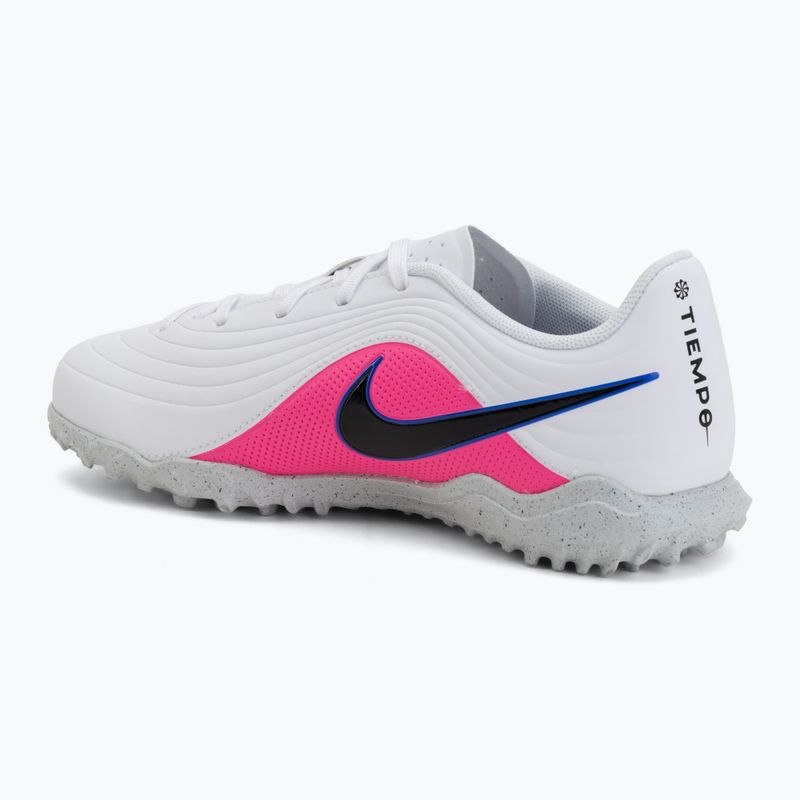 Scarpe da calcio per bambini Nike Tiempo Maestro Club Jr TF white/racer blue/pink blast/black 3
