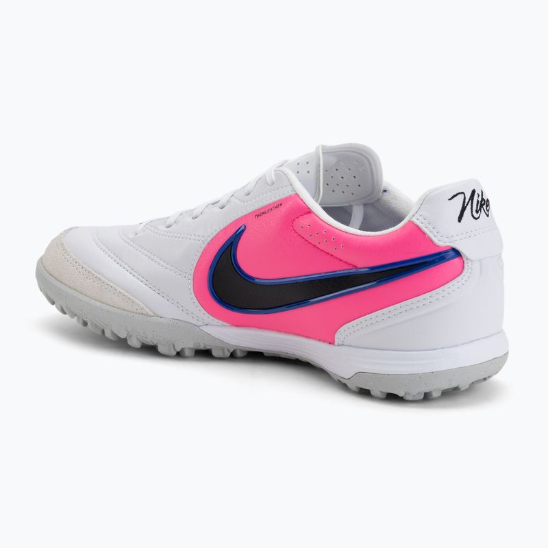 Scarpe da calcio uomo Nike Tiempo Ligera Pro TF white/racer blue/pink blast/black 3