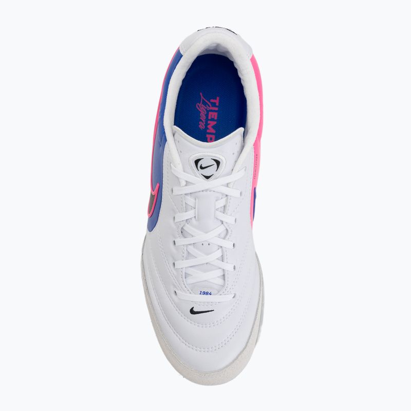 Scarpe da calcio uomo Nike Tiempo Ligera Pro TF white/racer blue/pink blast/black 5