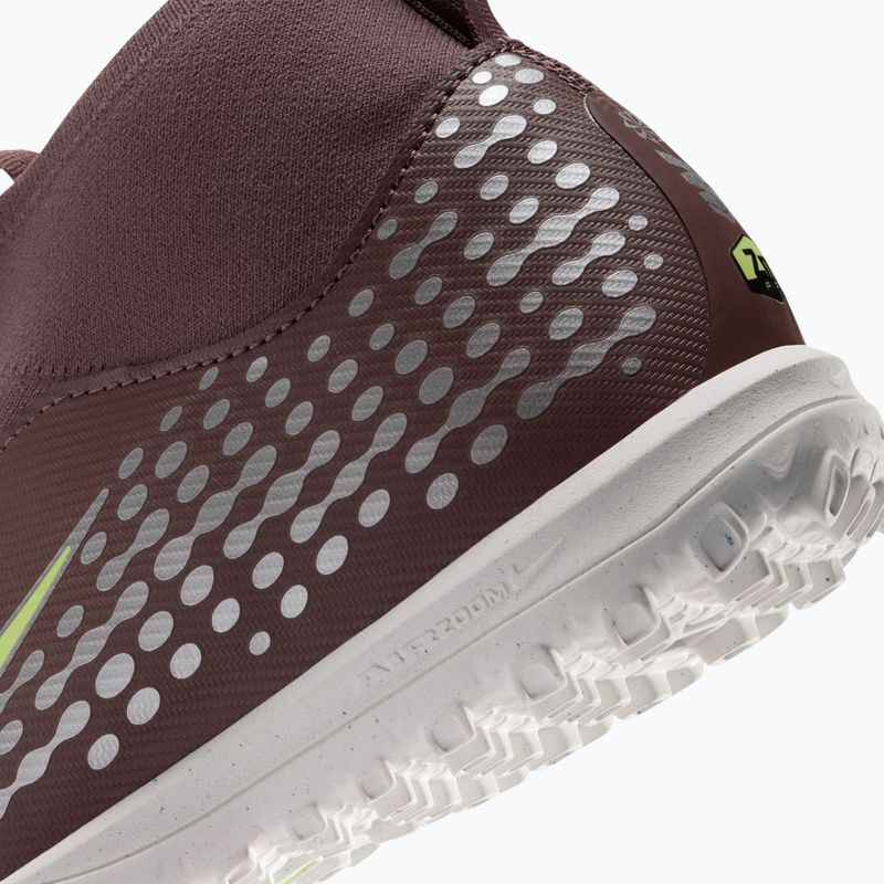 Scarpe da calcio junior Nike Zoom Superfly 10 Academy Kylian Mbappe TF Plum Eclipse/Metallic Silver 6