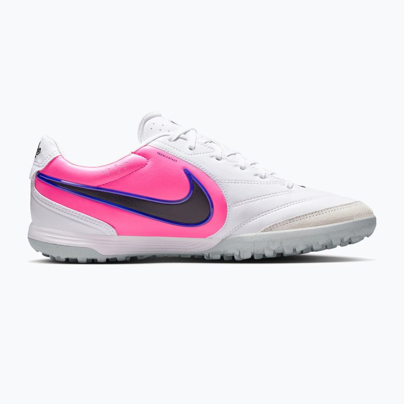 Scarpe da calcio uomo Nike Tiempo Ligera Pro TF white/racer blue/pink blast/black 8